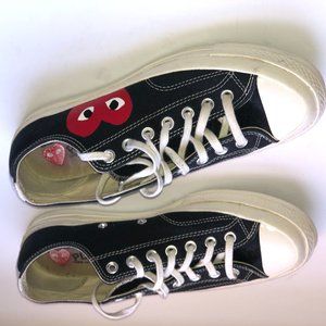 Comme Des Garcons Play! Converse Size 9